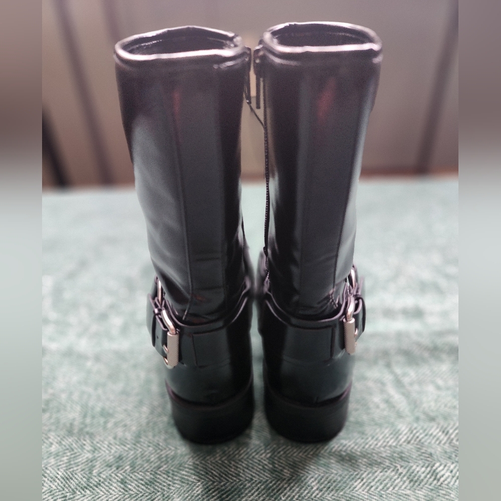 Dolce Vita Black Armonda Combat/Moto Boots - Picture 4 of 11